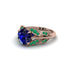 Sapphire Majestic Leaf Gold Engagement Ring - Makenna No. 29 image 1