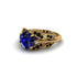 Sapphire Majestic Leaf Gold Engagement Ring - Makenna No. 43 image 1