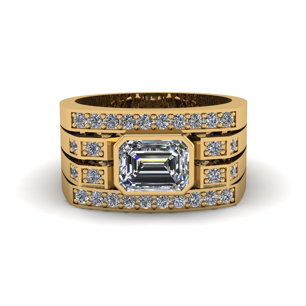 Diamond Majestic Splendor Men's Ring - Shiloh No. 1