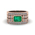 Emerald Majestic Splendor Men's Ring - Shiloh No. 5 image 1