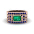 Emerald Majestic Splendor Men's Ring - Shiloh No. 65 image 1