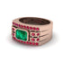 Emerald Majestic Splendor Men's Ring - Shiloh No. 50 image 3