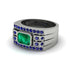 Emerald Majestic Splendor Men's Ring - Shiloh No. 66 image 3