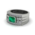 Emerald Majestic Splendor Men's Ring - Shiloh No. 6 image 3