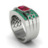 Ruby Majestic Splendor Men's Ring - Shiloh No. 27 image 2