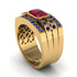 Ruby Majestic Splendor Men's Ring - Shiloh No. 70 image 2