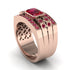 Ruby Majestic Splendor Men's Ring - Shiloh No. 56 image 2