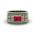 Ruby Majestic Splendor Men's Ring - Shiloh No. 26 image 1
