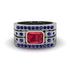 Ruby Majestic Splendor Men's Ring - Shiloh No. 72 image 1