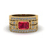 Ruby Majestic Splendor Men's Ring - Shiloh No. 10 image 1