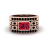 Ruby Majestic Splendor Men's Ring - Shiloh No. 41 image 1