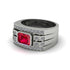 Ruby Majestic Splendor Men's Ring - Shiloh No. 12 image 3