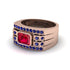 Ruby Majestic Splendor Men's Ring - Shiloh No. 71 image 3