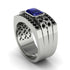 Sapphire Majestic Splendor Men's Ring - Shiloh No. 45 image 2