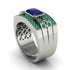 Sapphire Majestic Splendor Men's Ring - Shiloh No. 30 image 2