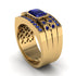 Sapphire Majestic Splendor Men's Ring - Shiloh No. 73 image 2