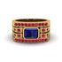 Sapphire Majestic Splendor Men's Ring - Shiloh No. 58 image 1