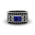 Sapphire Majestic Splendor Men's Ring - Shiloh No. 45 image 1