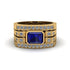 Sapphire Majestic Splendor Men's Ring - Shiloh No. 13 image 1