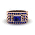 Sapphire Majestic Splendor Men's Ring - Shiloh No. 74 image 1