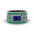 Sapphire Majestic Splendor Men's Ring - Shiloh No. 30 image 1