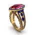 Ruby Majestic Splendor Engagement Ring - Antonella No. 70 image 1