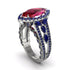 Ruby Majestic Splendor Engagement Ring - Antonella No. 72 image 1
