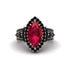 Ruby Majestic Splendor Engagement Ring - Antonella No. 42 image 2