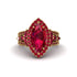 Ruby Majestic Splendor Engagement Ring - Antonella No. 55 image 2