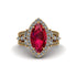 Ruby Majestic Splendor Engagement Ring - Antonella No. 10 image 2