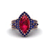 Ruby Majestic Splendor Engagement Ring - Antonella No. 71 image 2