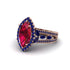 Ruby Majestic Splendor Engagement Ring - Antonella No. 71 image 3