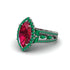 Ruby Majestic Splendor Engagement Ring - Antonella No. 27 image 3