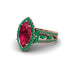 Ruby Majestic Splendor Engagement Ring - Antonella No. 26 image 3