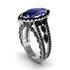 Sapphire Majestic Splendor Engagement Ring - Antonella No. 45 image 1