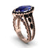 Sapphire Majestic Splendor Engagement Ring - Antonella No. 44 image 1
