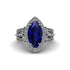 Sapphire Majestic Splendor Engagement Ring - Antonella No. 15 image 2