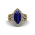 Sapphire Majestic Splendor Engagement Ring - Antonella No. 13 image 2
