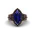 Sapphire Majestic Splendor Engagement Ring - Antonella No. 44 image 2