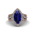 Sapphire Majestic Splendor Engagement Ring - Antonella No. 14 image 2