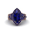 Sapphire Majestic Splendor Engagement Ring - Antonella No. 74 image 2