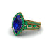 Sapphire Majestic Splendor Engagement Ring - Antonella No. 28 image 3