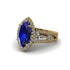 Sapphire Majestic Splendor Engagement Ring - Antonella No. 13 image 3