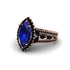 Sapphire Majestic Splendor Engagement Ring - Antonella No. 44 image 3