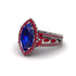 Sapphire Majestic Splendor Engagement Ring - Antonella No. 60 image 3