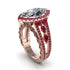 Diamond Majestic Splendor Engagement Ring - Antonella No. 47 image 1