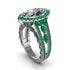 Diamond Majestic Splendor Engagement Ring - Antonella No. 18 image 1