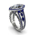 Diamond Majestic Splendor Engagement Ring - Antonella No. 63 image 1