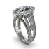 Diamond Majestic Splendor Engagement Ring - Antonella No. 3 image 1