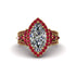Diamond Majestic Splendor Engagement Ring - Antonella No. 46 image 2